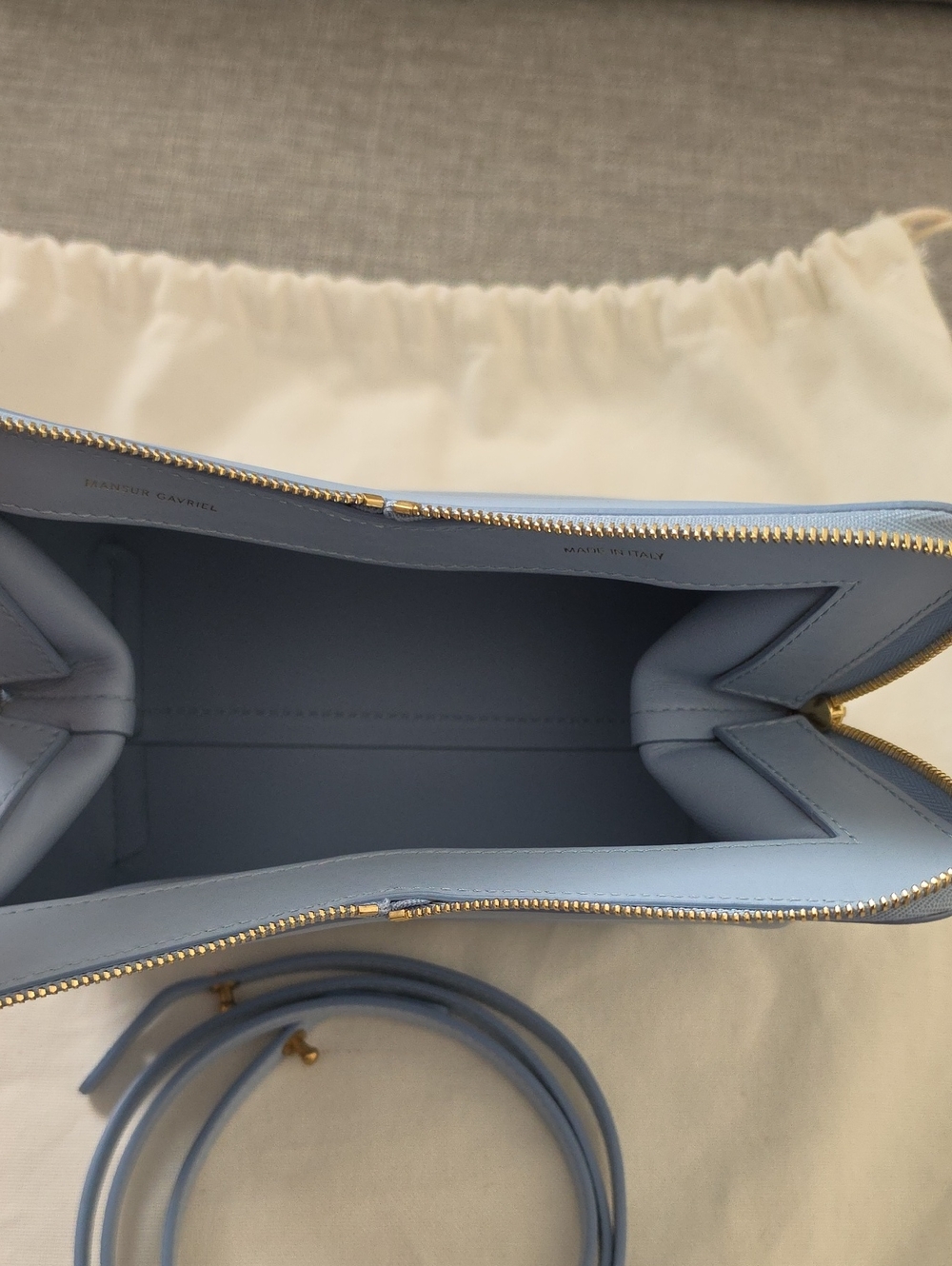 Mansur Gavriel Mini M Frame Crossbody - Picture 6 of 6